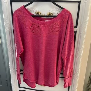 Free people top with open back